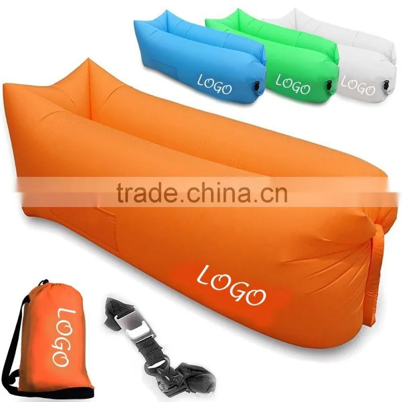 Fast Inflatable Lounger Chair Air Lazy Bean Bag Air Sleeping Bag Inflatable Air Sofa
