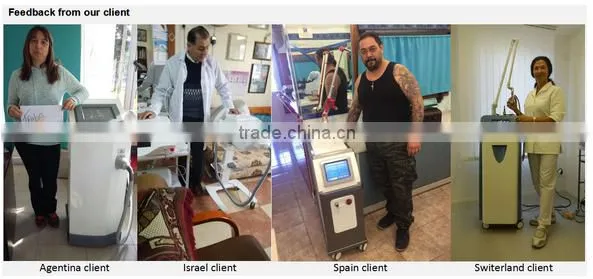 CE ISO Factory Direct Nd Yag Laser Tattoo Removal Machine With 1064nm , 532nm
