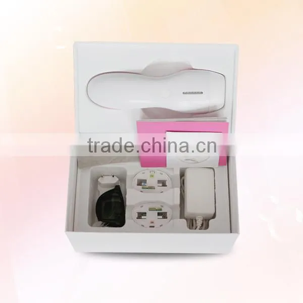 Laser skin machine hair removal device for permanent hair removal skin rejuvenation and acne clearance with 3 lamps
