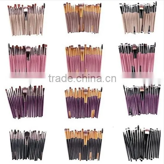 Free sample Beauty skin care Unicorn makeup brushes set kit face brush with travelling bag