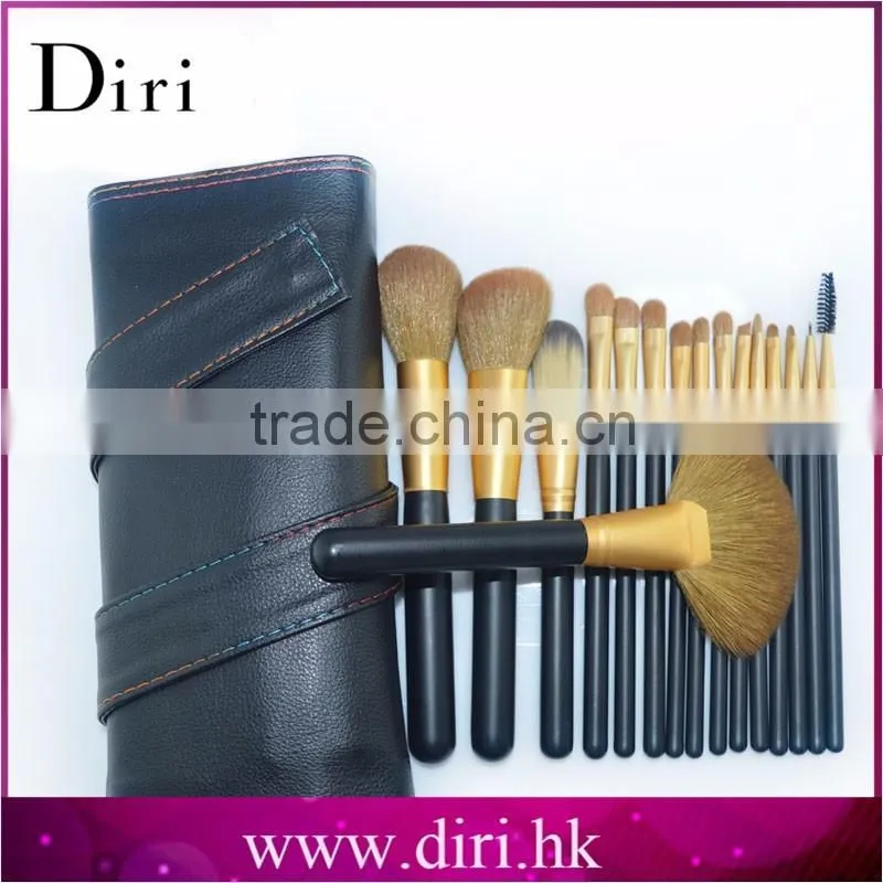 high quality synthetic hair makeup brush 16pcs set