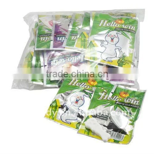 CC stick powder candy in jars