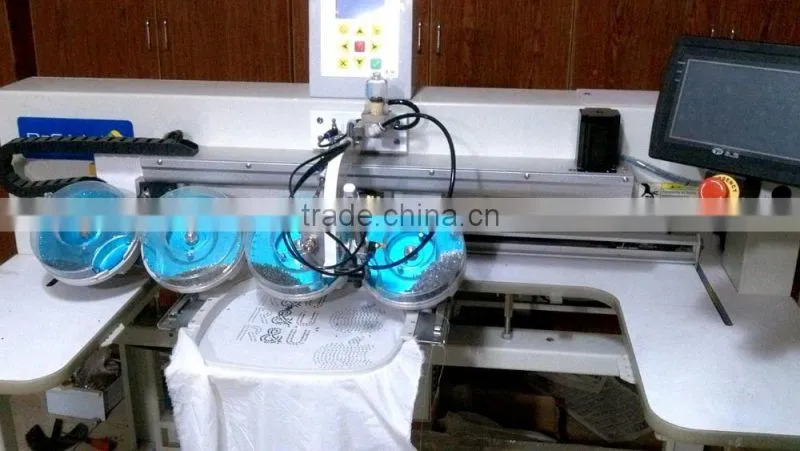 Multi Color Ultrasonic wave Hot Fix Rhinestone Machine prices
