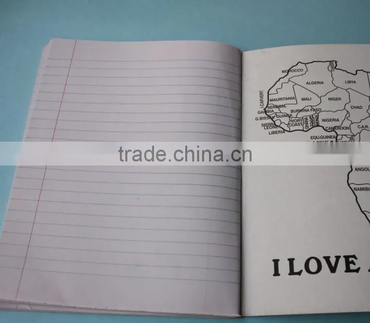 cheap exercise books for primary school in Africa market