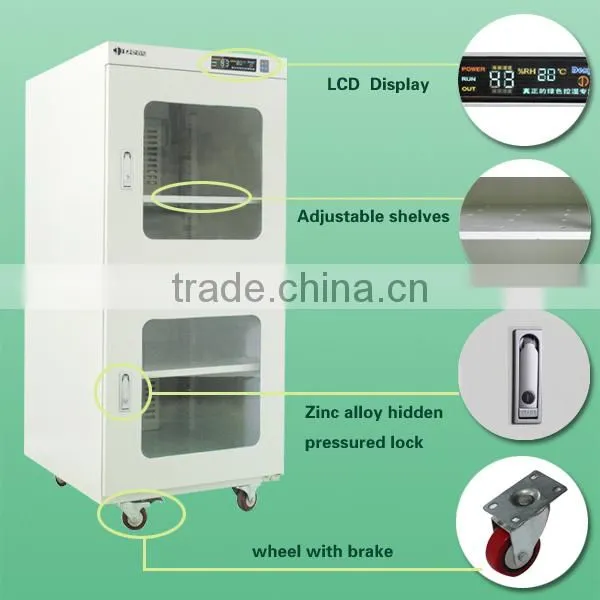 Space-saving dry cabinet protects moisture-sensitive devices