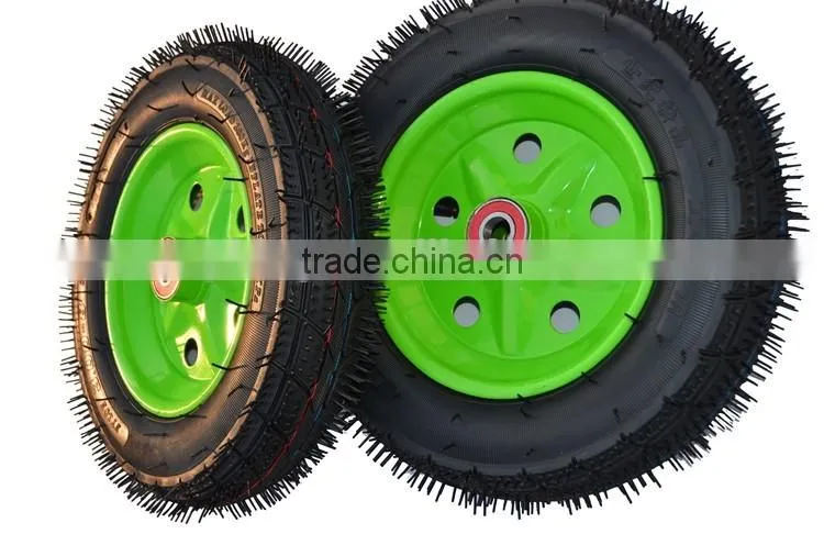14'' pneumatic wheel 6ply wheel