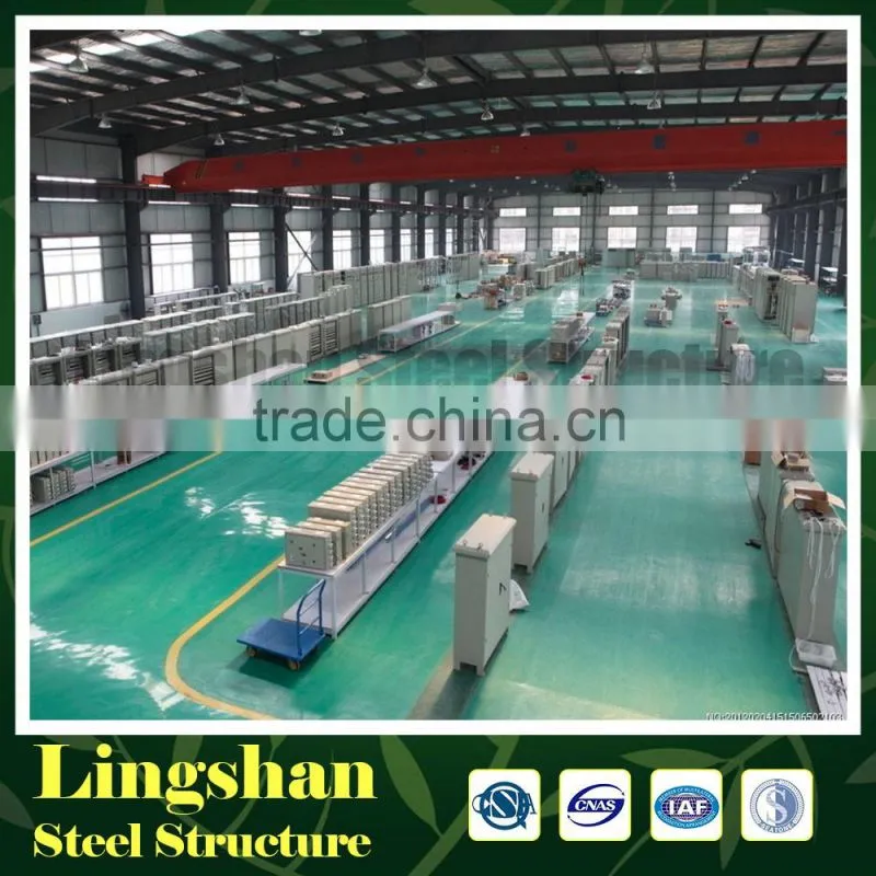 ISO economic metal sheet steel frame factory