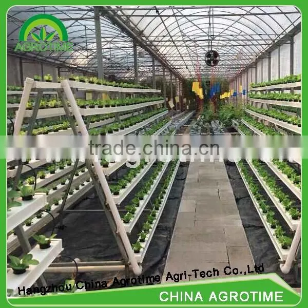 Indoor hydropon growing system for greenhouse/hydroponic system/Agrotime Advanced nft hydroponic systems for sale/aquaponic syst