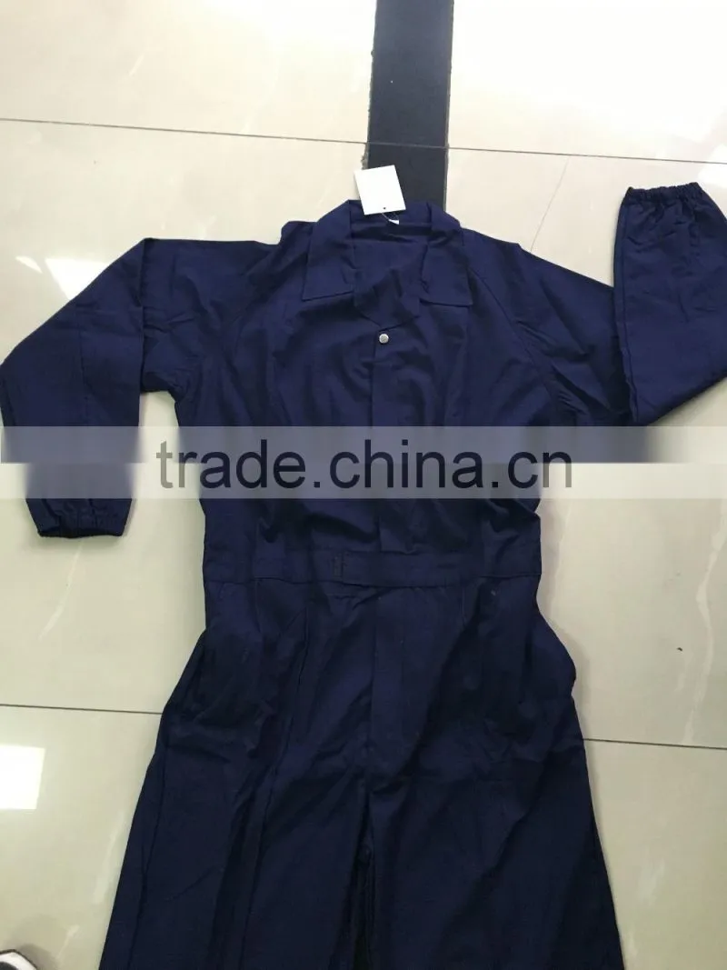 manufacture safety fire retardant red cotton work coveralls
