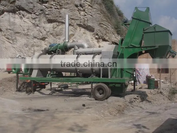 MDHB20 20tph mini mobile asphalt batching station
