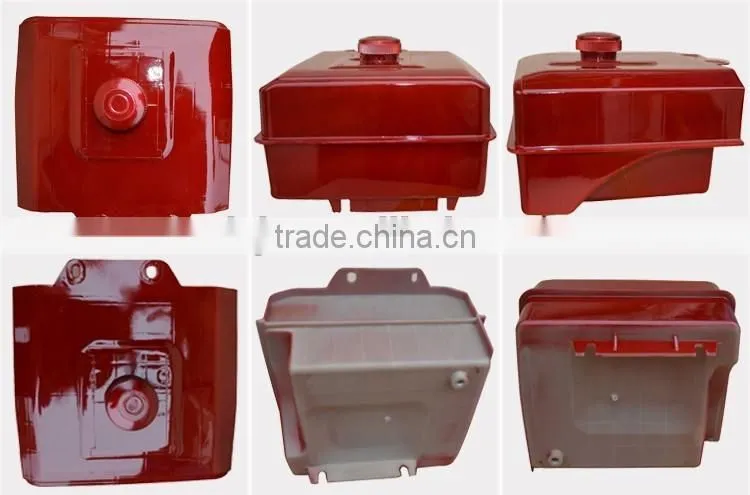 Supply S195 water cooled diesel engine parts 10 liter fuel tank