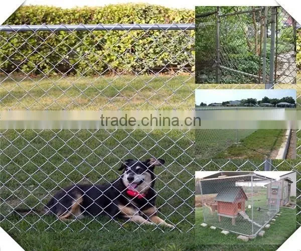high quality galvanized chain link fence for sale / garden fence chain link fence for sale