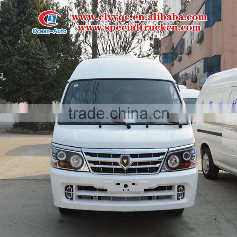 4X2 Gasoline powerful mini refrigerated van for sale