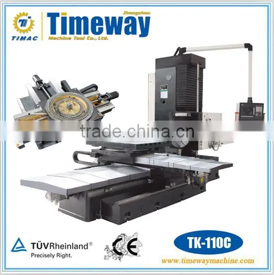 CNC Horizontal Boring and Milling Machine with Manual Rotary Table
