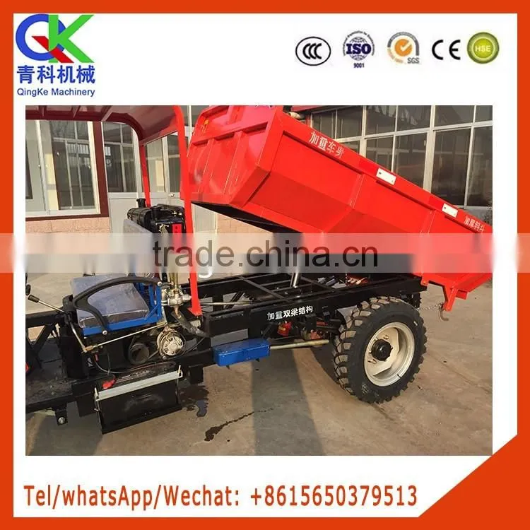 18hp/28hp shaft drive transission transport three-wheel cart