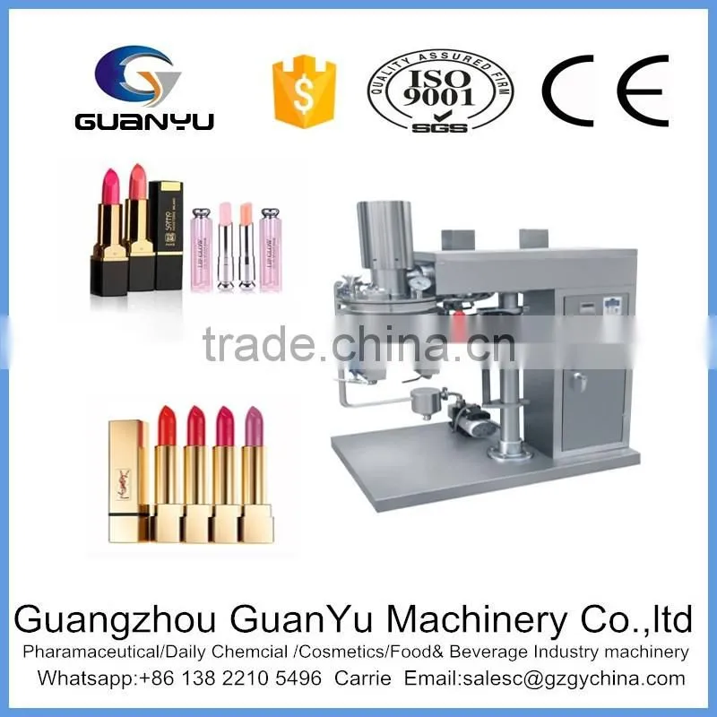10L jacket type stainlss steel mixer for lipstick and lip gloss mixing and heating