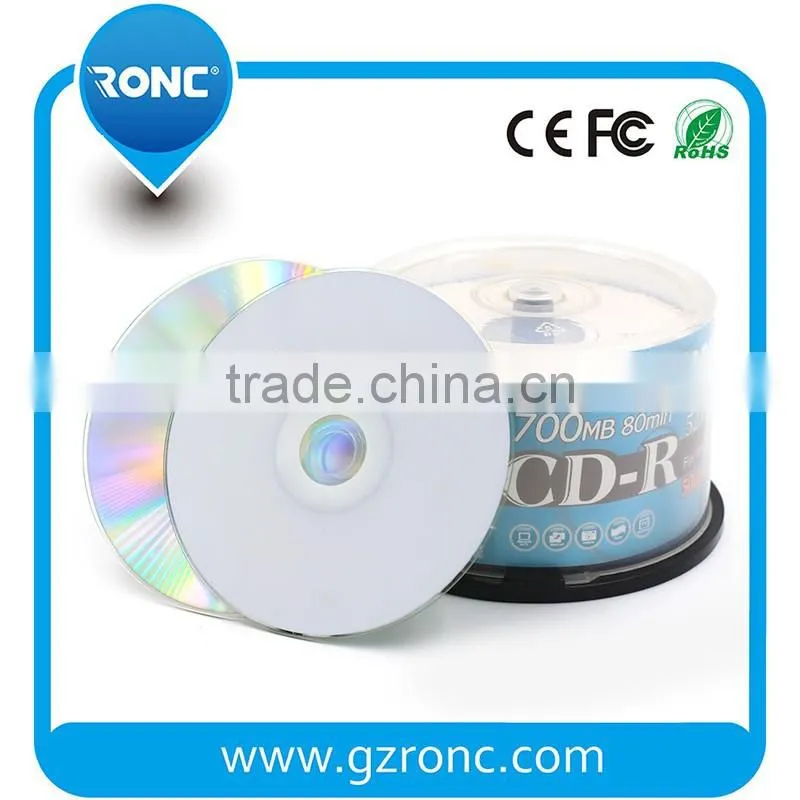 Blank 52x 700mb cd-r Printable/ A+ Wholesale Blank CD/ CD-R Printable with Good Services / Printable Blank CD