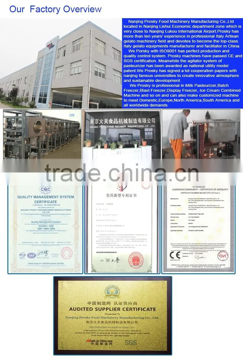 China Small IQF Freezing Equipment Freezers