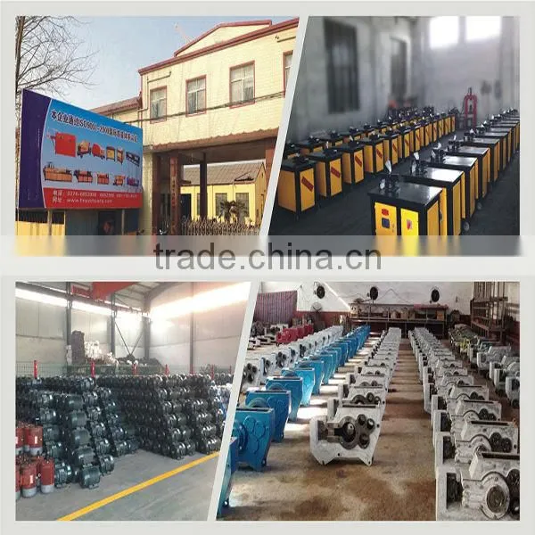 GX4-12 Manual type electric steel stub bar straightening machine