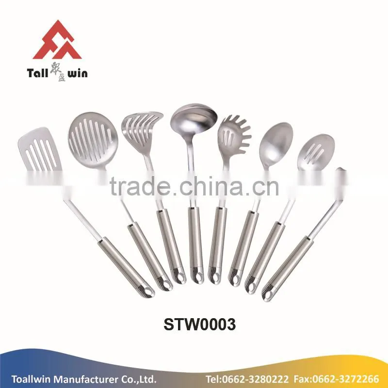 Hight quality! stainless steel cooking utensils set
