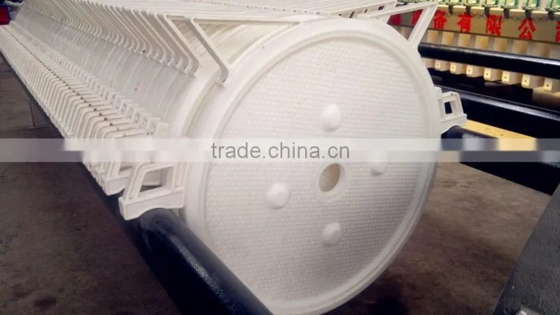 big stress round plate filter press