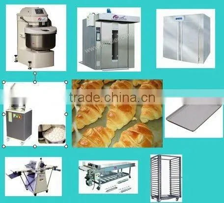 Large Quantity Croissants Assembly Line