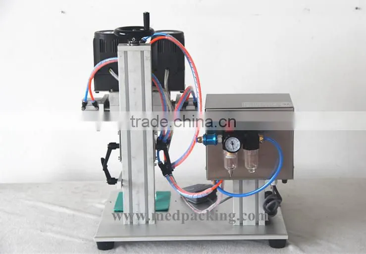 Portable Capping Machine Semi-automatic Screw Cap Capping Machine for screw cap 10-50mm