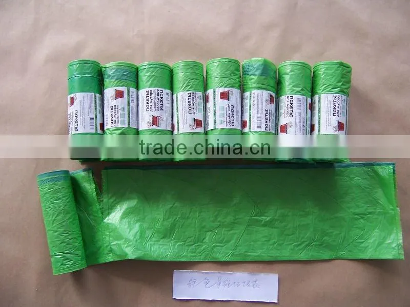 large color plastic garbage bag in box