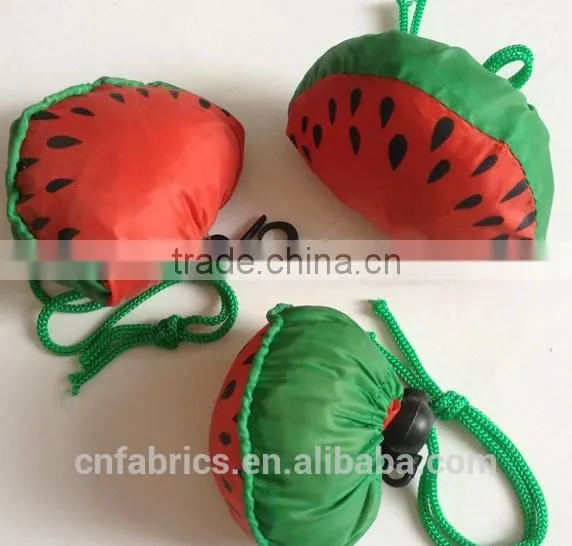 Wholesale custom polyester reusable folding shopping bags