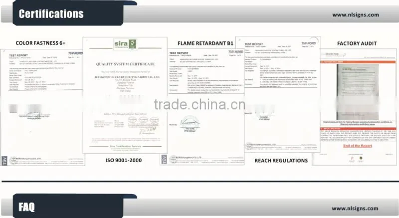 PVC Coated Tarpaulin Truck Side Curtain Tarps
