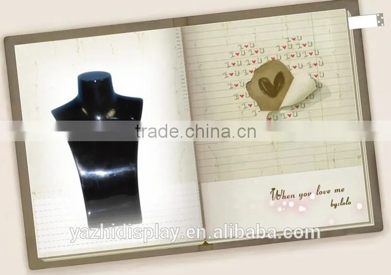 Fashionable jewelry display holder, bust mannequin for jewelry display