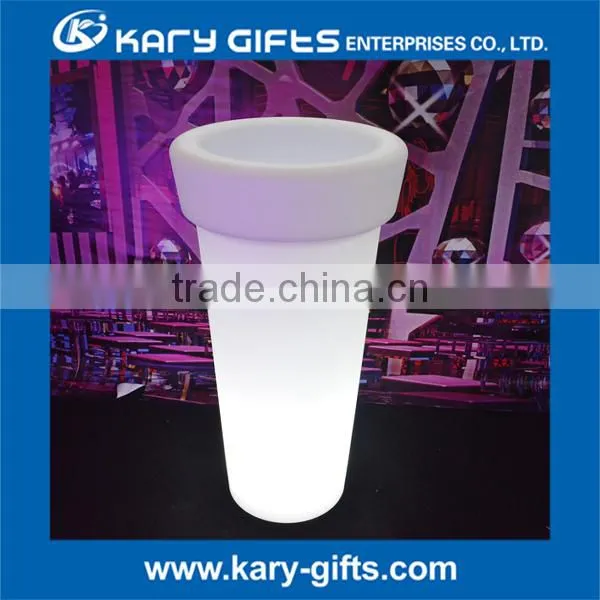 Outdoor street scene led pot led flower pot
