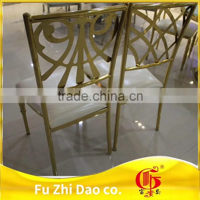 New morden metal stainless steel dinner chair for sale