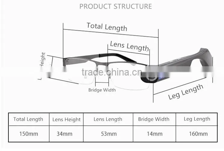 Intelligent Wifi 1080P Full HD Camera Shooting Video Recording 2 In 1 Eyewear Glasses