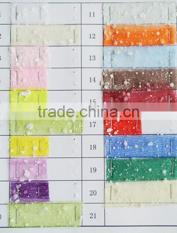 Decorative tulle fabric mesh fabric