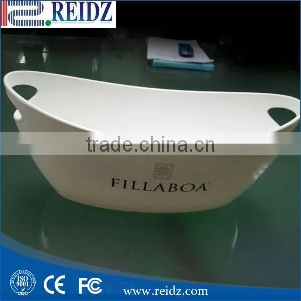 2016 Promotional clear acrylic Plastic oxo ice bucket