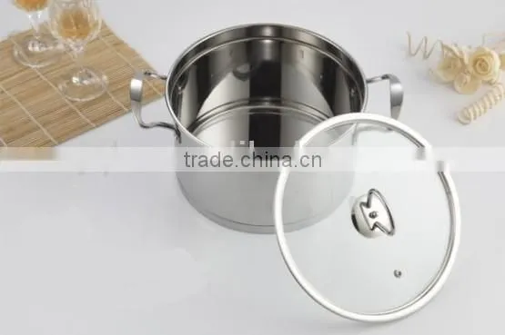 High quality stainless steel capsuled bottom soup pot