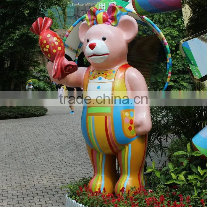 Landscape animal statue