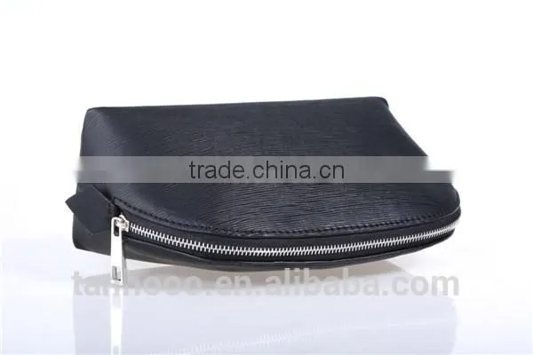 sexy women real leather travel cosmetic bag, beautiful cosmetic bag for women