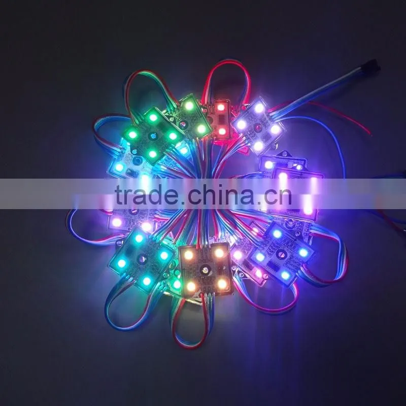 Building decoration LED module full colors 4 pieces LED light