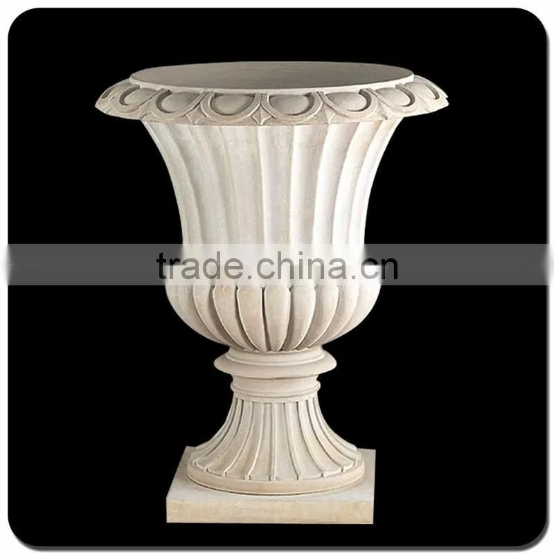 Garden decorative stone pot marble flower pots