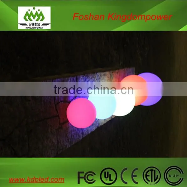 Diameter 50cm plastic led waterproof landscape ball