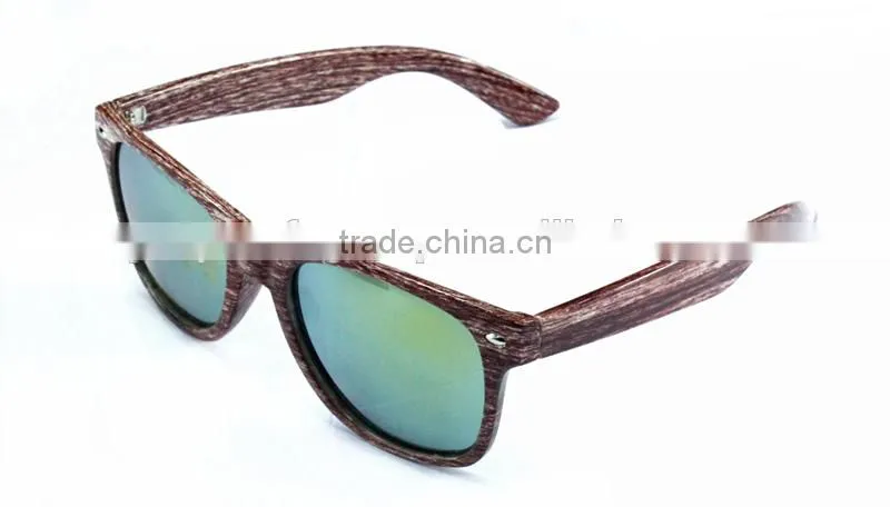 fake wooden sunglasses, water transfer print sunglasses, good quality FDA&CE