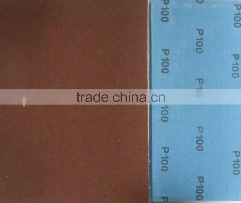 230*280mm abrasive waterproof/dry sanding paper