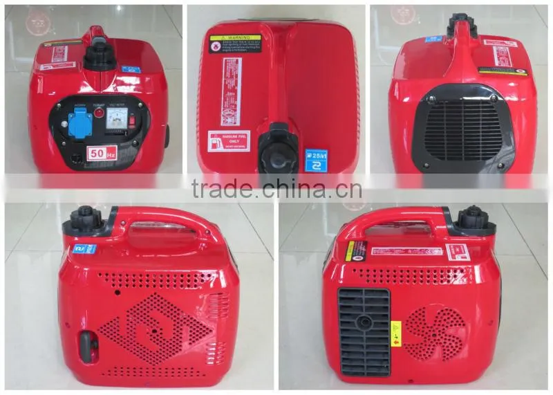 2 stroke engine 950 gasoline generator , 0.85kva inverter gasoline generator with 2 stroke 63cc gasoline engine