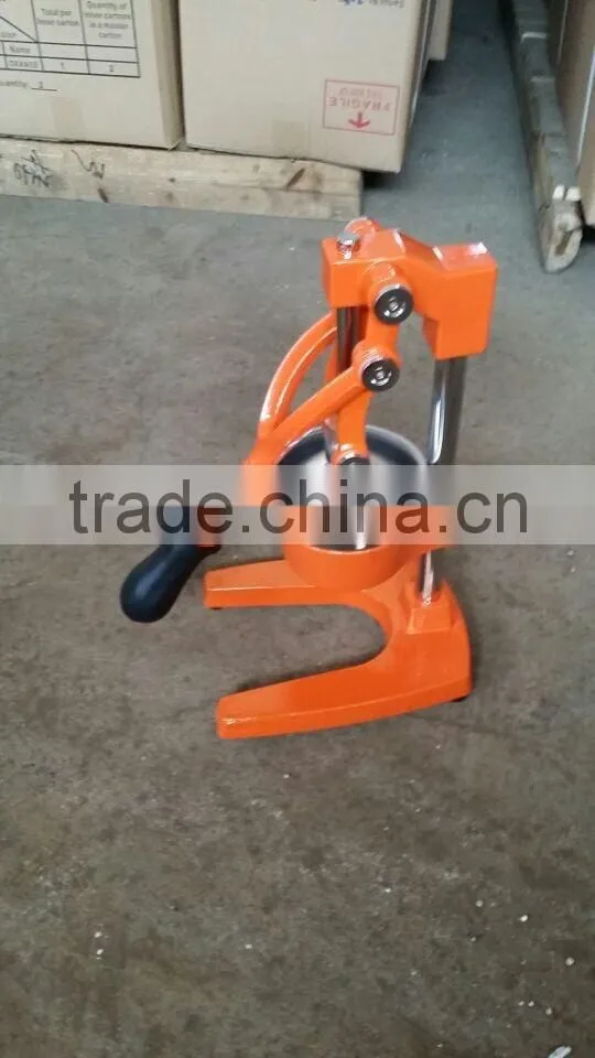 BR155 sell well manual cast iron citrus juicer extractor
