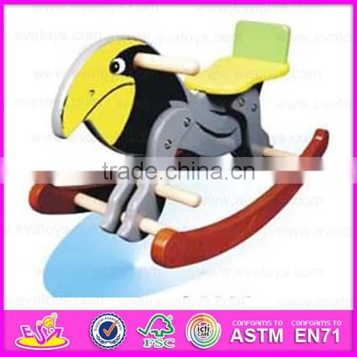 2015 New mutifuction toy kid rocking horse,wooden funny children rocking horse toy,Fashionable wooden rocking horse toy WJY-8103