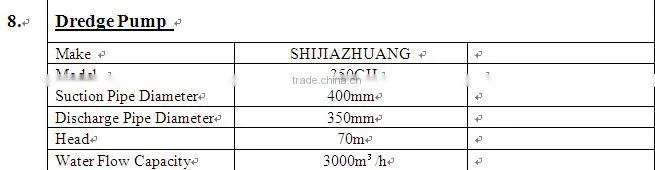 Cutter suction dredger for sale