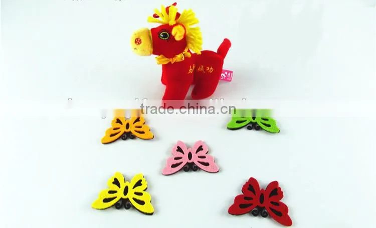 Fashion decorative wall sticker , 3D butterfly kindergarten Children room wall stick