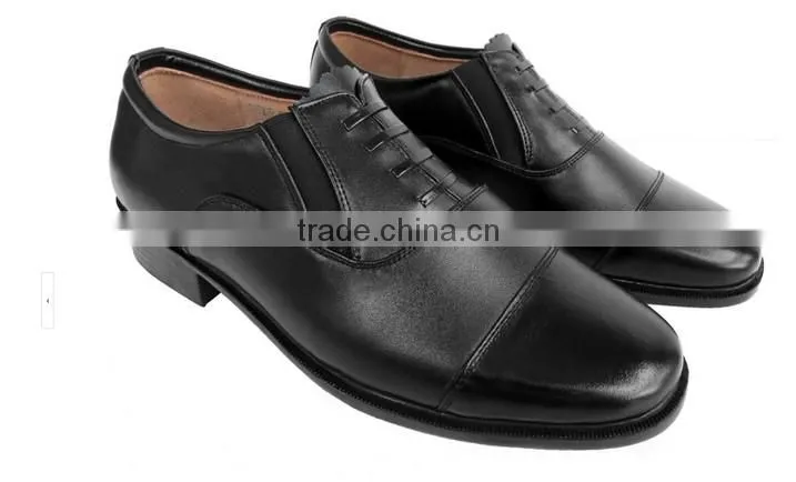 2014 new design men's business security leather shoes